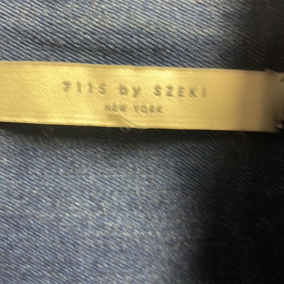 7115 by Szeki denim blazer size s - Picture 2 of 9